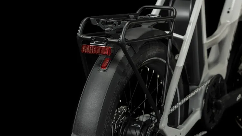 Cube Compact Hybrid 500 Electric Bike in Grey/White-5